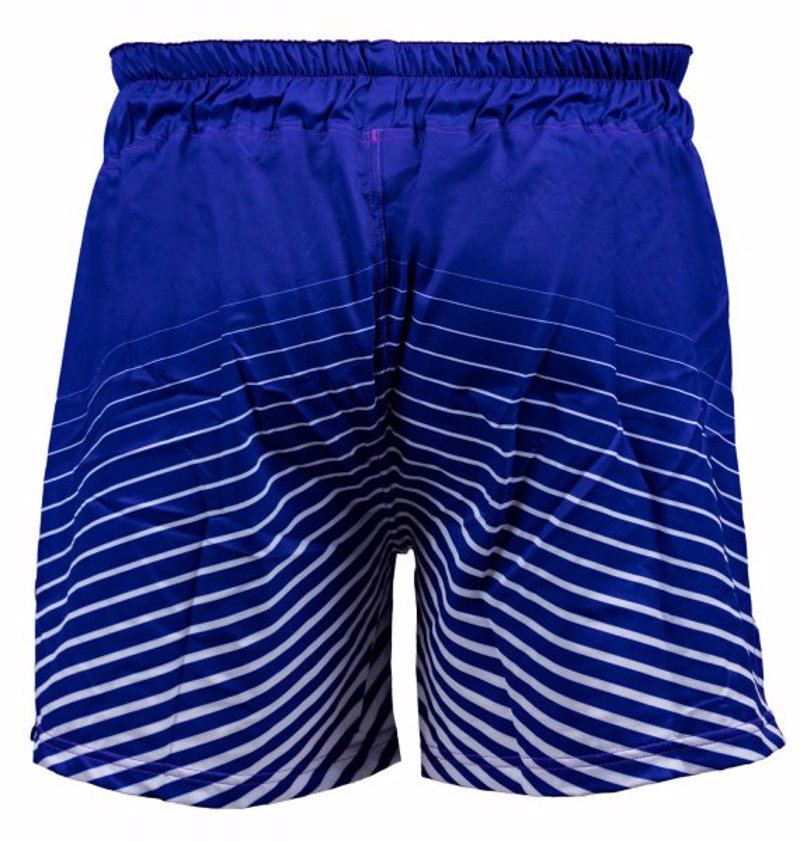 Okami kanji Fightshorts -blue